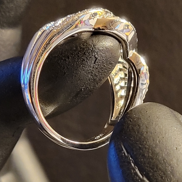 925 Sterling Silver CZ Ring - Picture 3 of 5